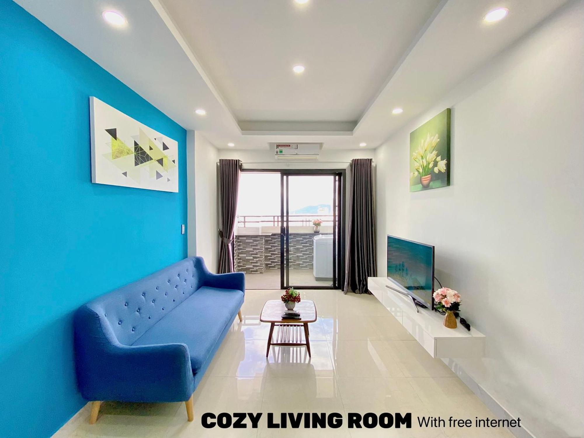 Blue Ocean Apartment At My Khe Da Nang Dış mekan fotoğraf